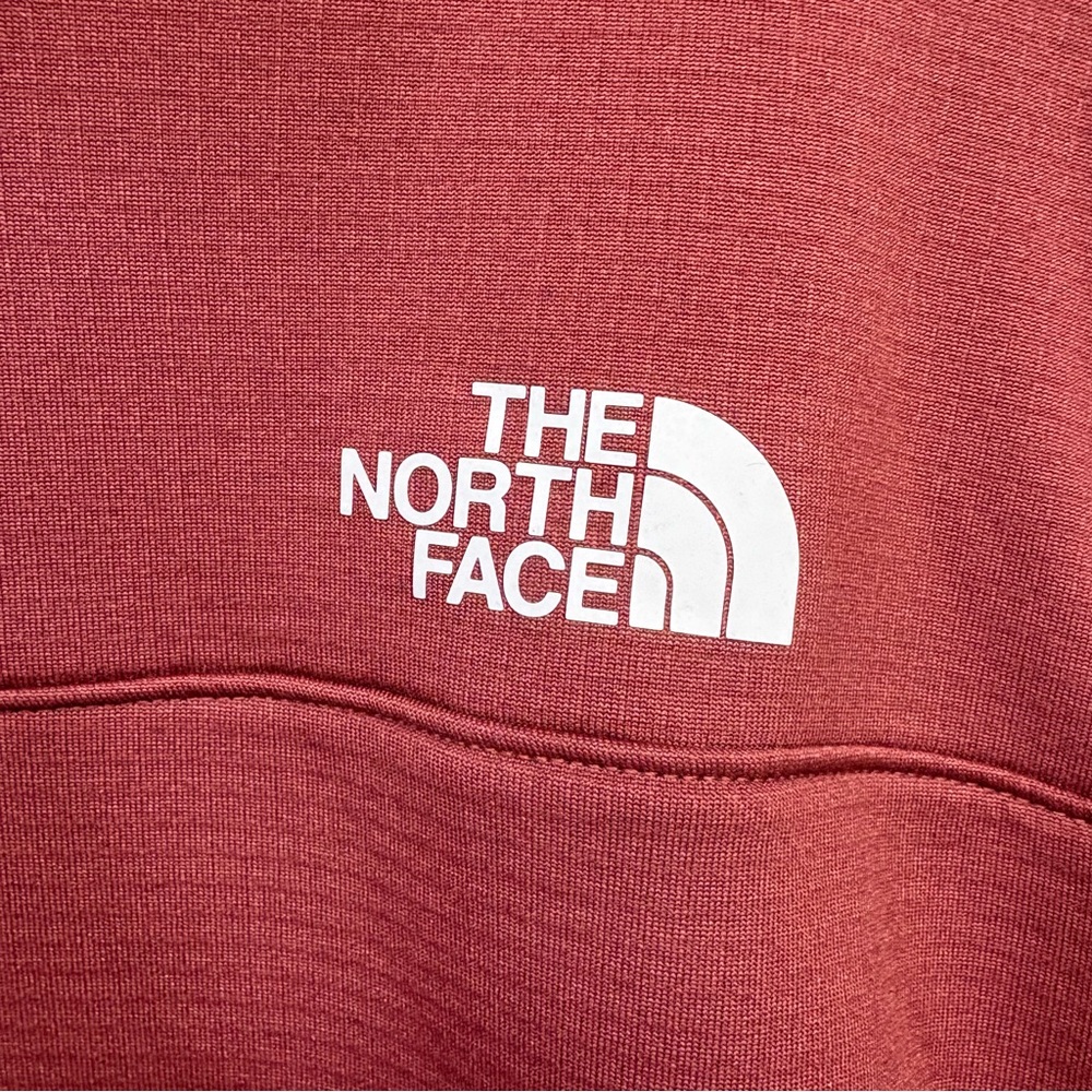Men's The North Face Red Quarter-Zip  XXL - Picture 2 of 5